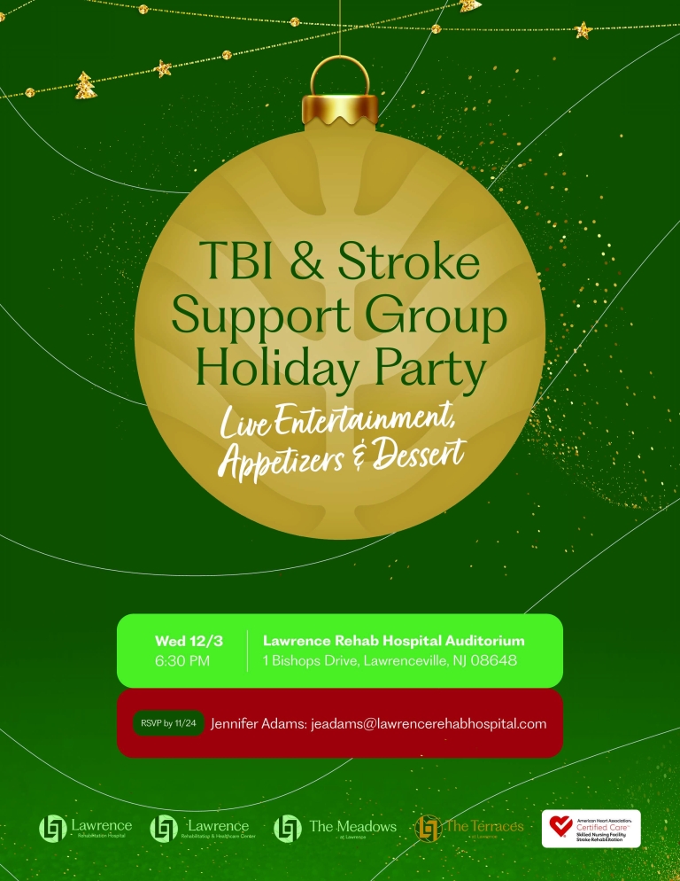 Join Us for Our Holiday TBI & Stroke Support Group Celebration
